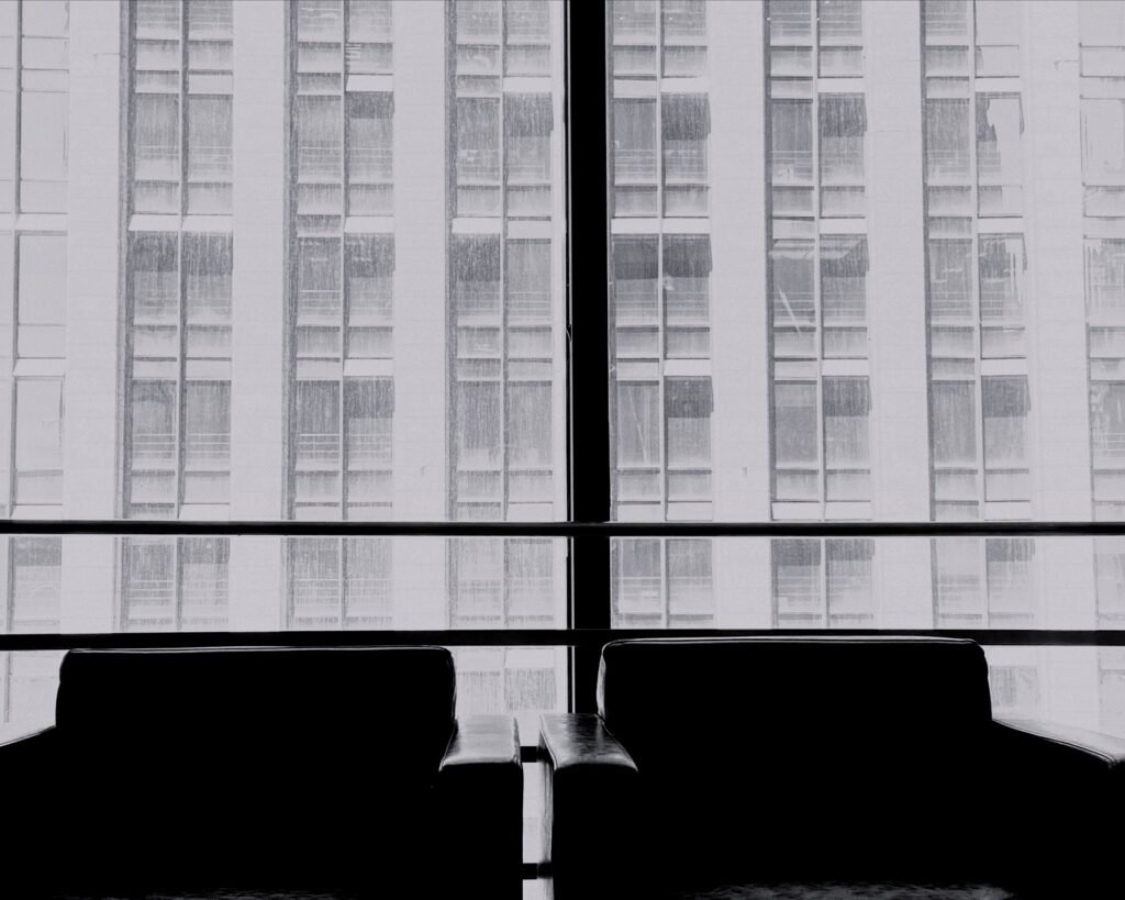 reflection building glass window cmpr